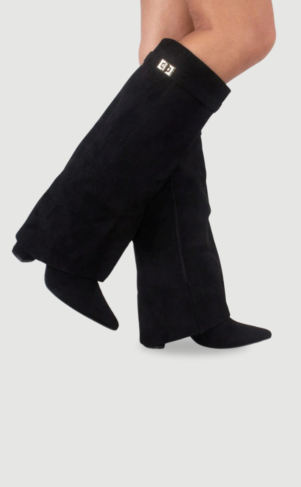 Women's Buckle Knee High Boots | Winter