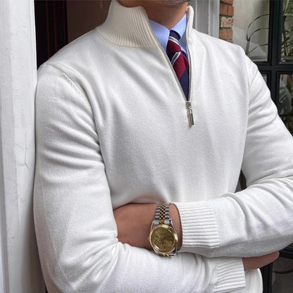 Men's Half Zip Sweater | Soft Knit