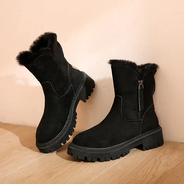 Warm Winter Thermo Ankle Boots for Women | Insulated Footwear