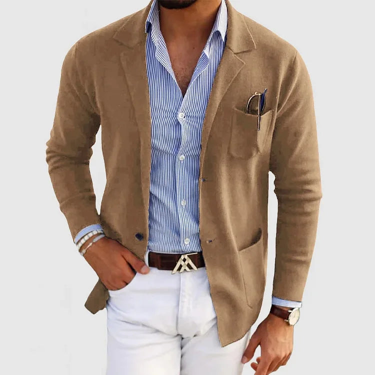 Men's Knit Blazer | Soft