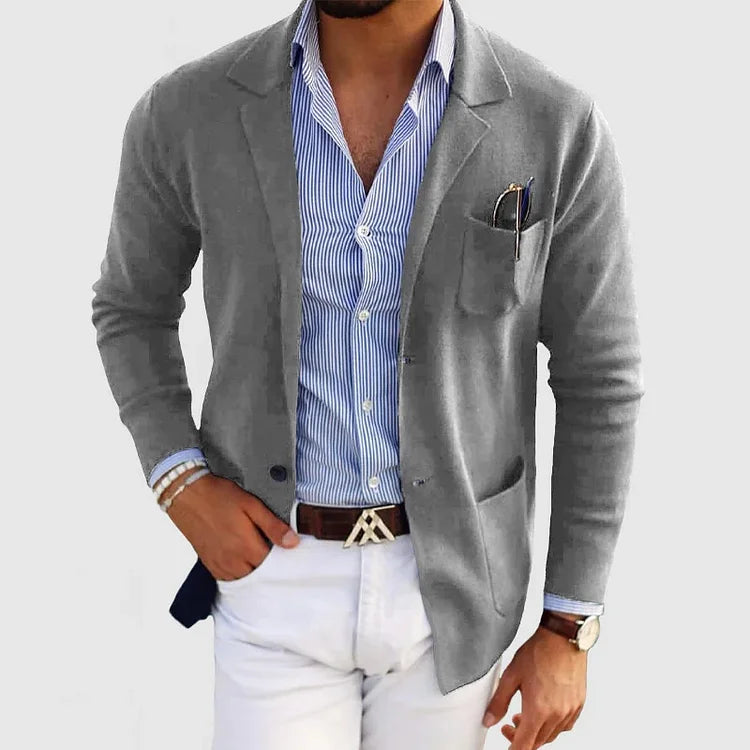 Men's Knit Blazer | Soft