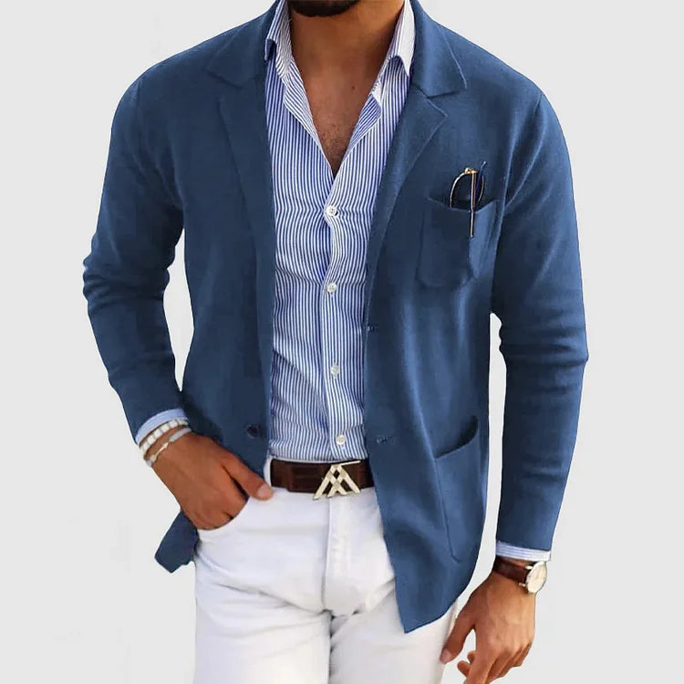 Men's Knit Blazer | Soft