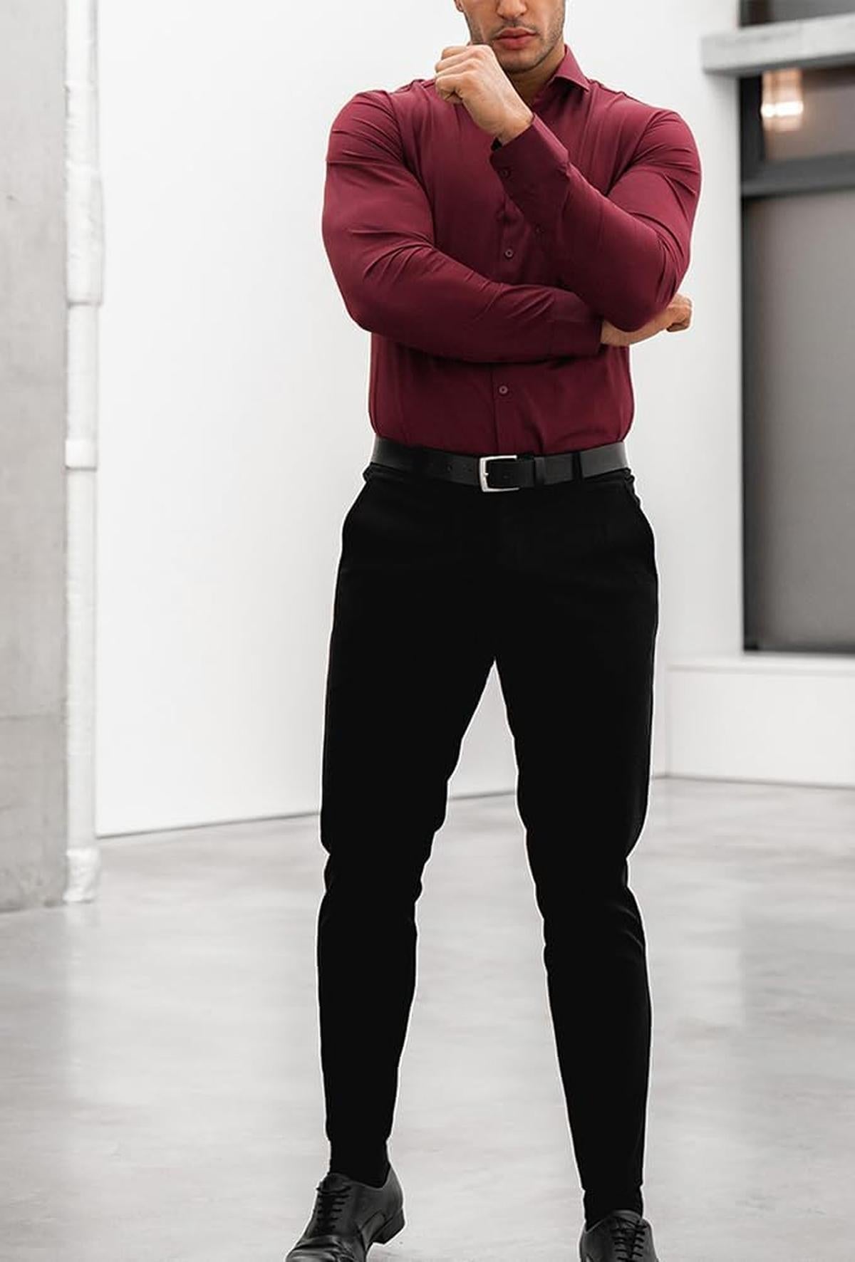 Men's Long Sleeve Shirt | Tight