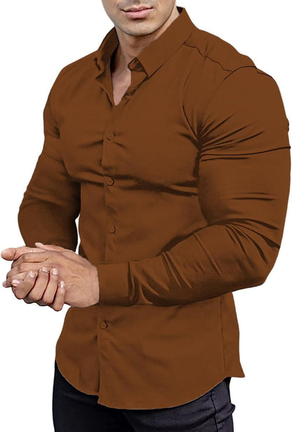 Men's Long Sleeve Shirt | Tight