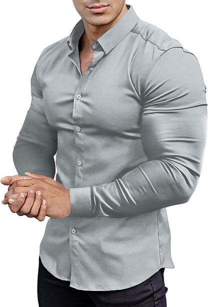 Men's Long Sleeve Shirt | Tight