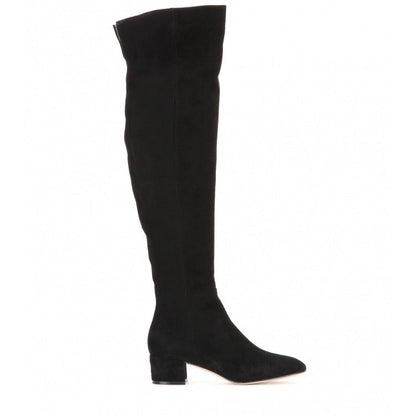 Women's Block Heel Knee High Boots | Suede