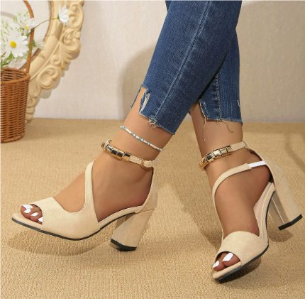 Stylish Open-Toe Sandals for Women | Elegant Summer Footwear