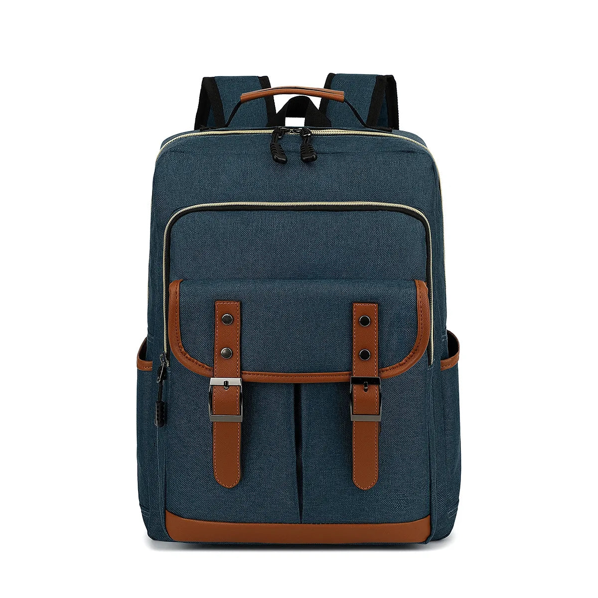 Unisex Vintage Waterproof Backpack with Large Capacity