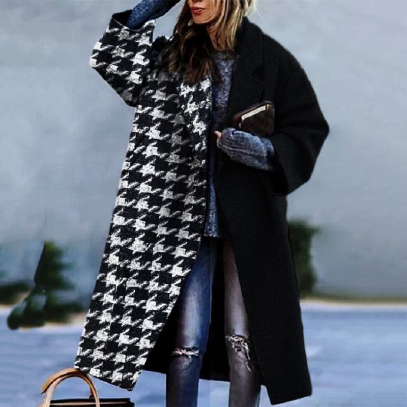 Casual Long Fall Coat for Women | Warm Autumn Outerwear
