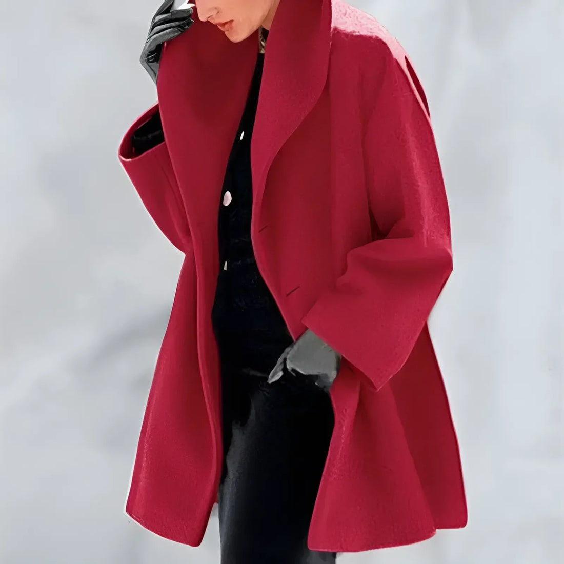 Women's Classic Winter Trench Coat | Warm and Stylish