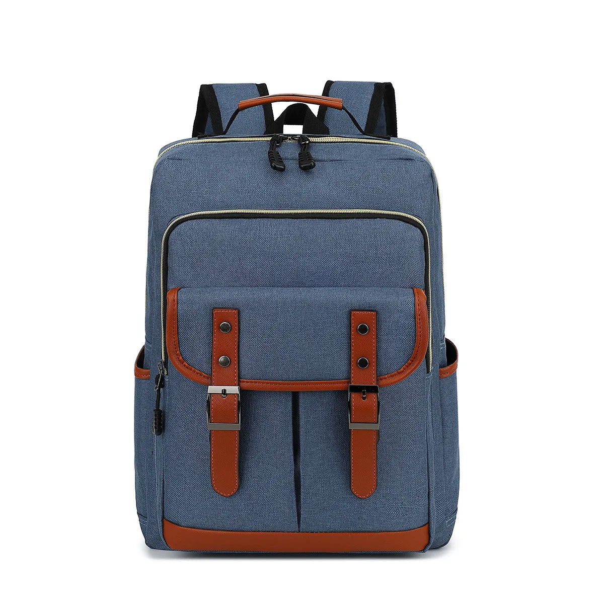 Unisex Vintage Waterproof Backpack with Large Capacity