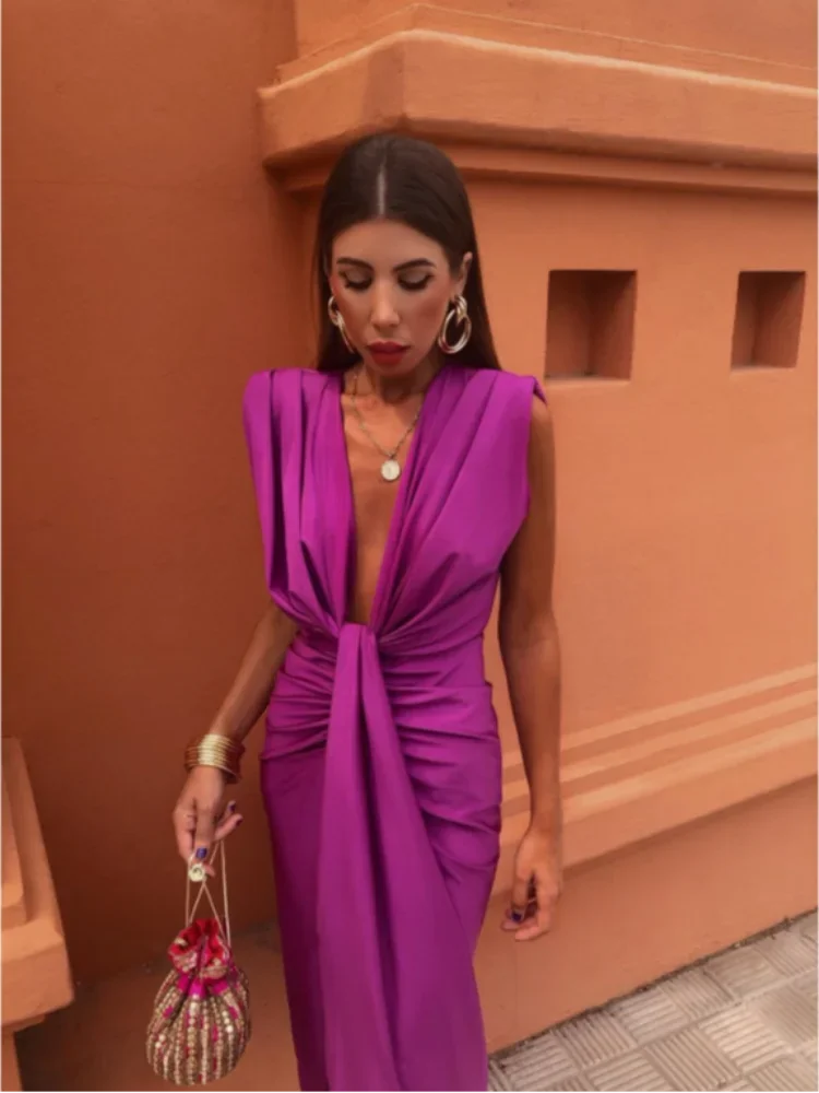 Elegant Casual Summer Dress with Flattering Fit for Women