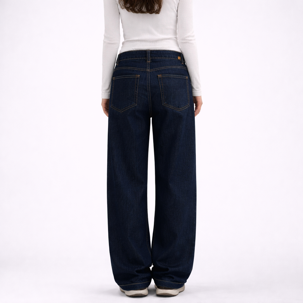 Jeans Da Donna Larghi e Comodi in Stile Boyfriend