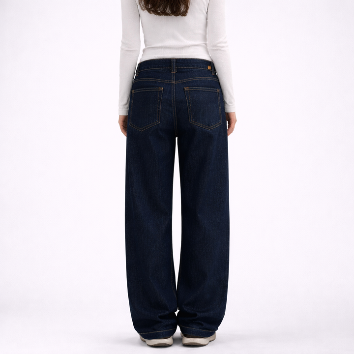 Jeans Da Donna Larghi e Comodi in Stile Boyfriend