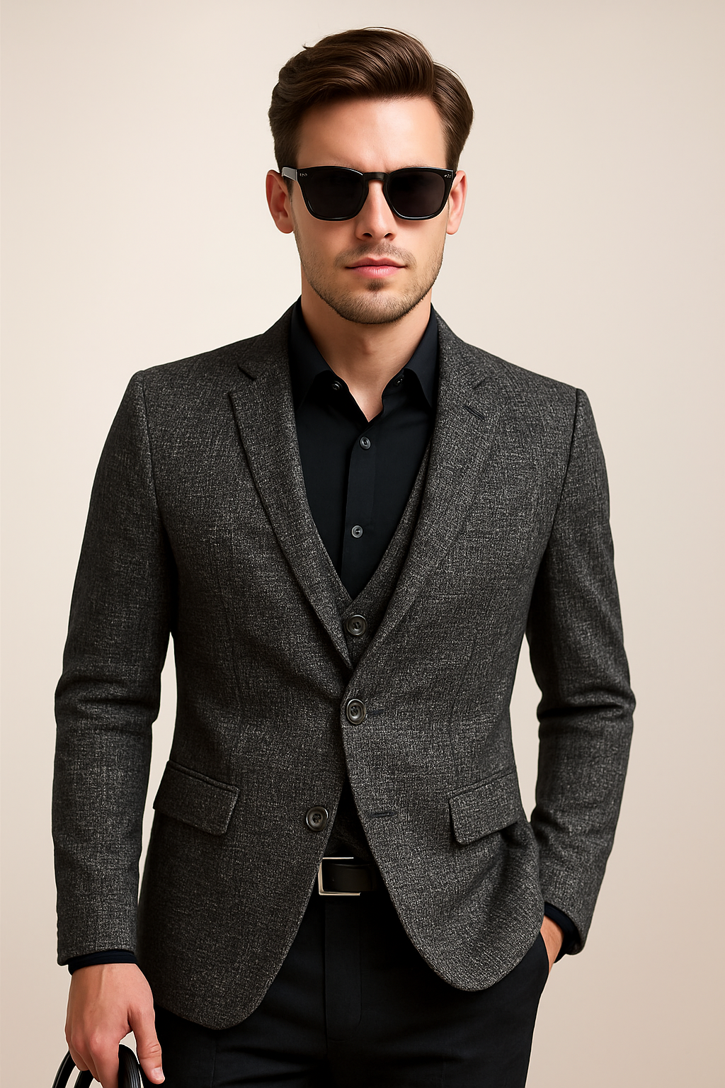 Men's Business Casual Slim Fit Blazer | Long Sleeve