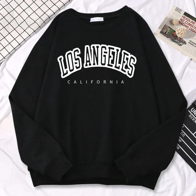 Trendy Women’s Graphic Sweatshirt with Cozy Warm Long Sleeves