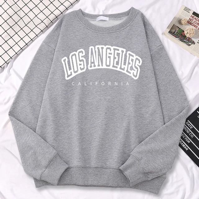 Trendy Women’s Graphic Sweatshirt with Cozy Warm Long Sleeves