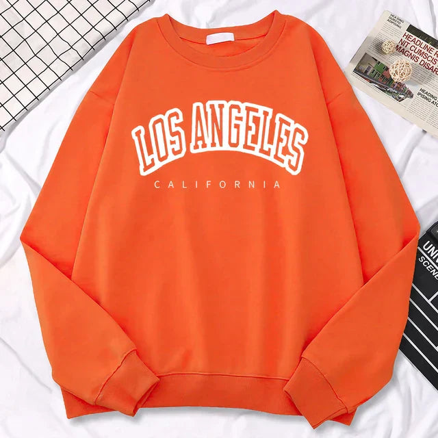 Trendy Women’s Graphic Sweatshirt with Cozy Warm Long Sleeves