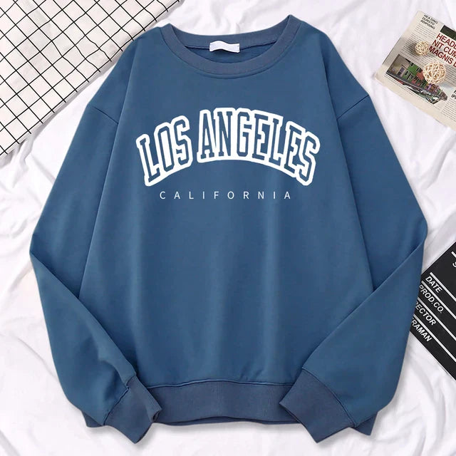 Trendy Women’s Graphic Sweatshirt with Cozy Warm Long Sleeves