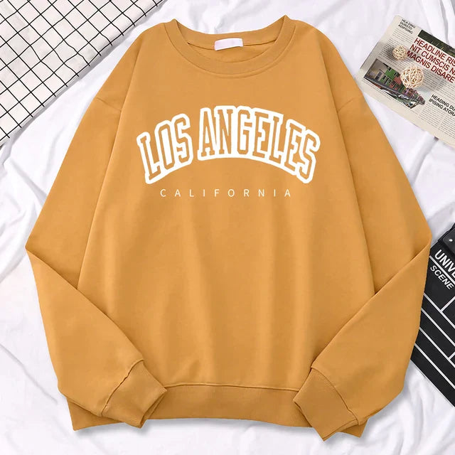 Trendy Women’s Graphic Sweatshirt with Cozy Warm Long Sleeves