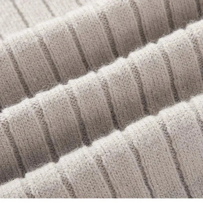 Men's High Collar Sweater | Half Zip