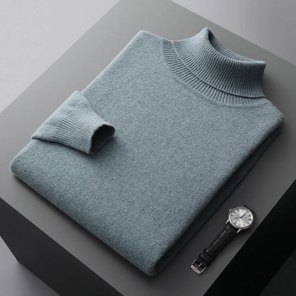 Men's Turtleneck Sweater | Warm