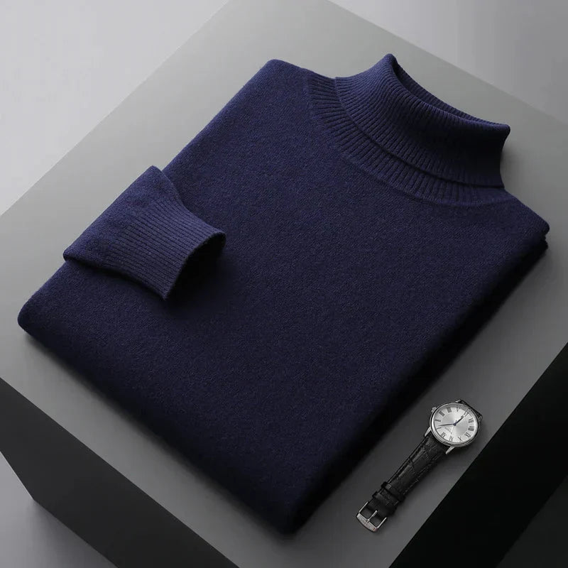 Men's Turtleneck Sweater | Warm