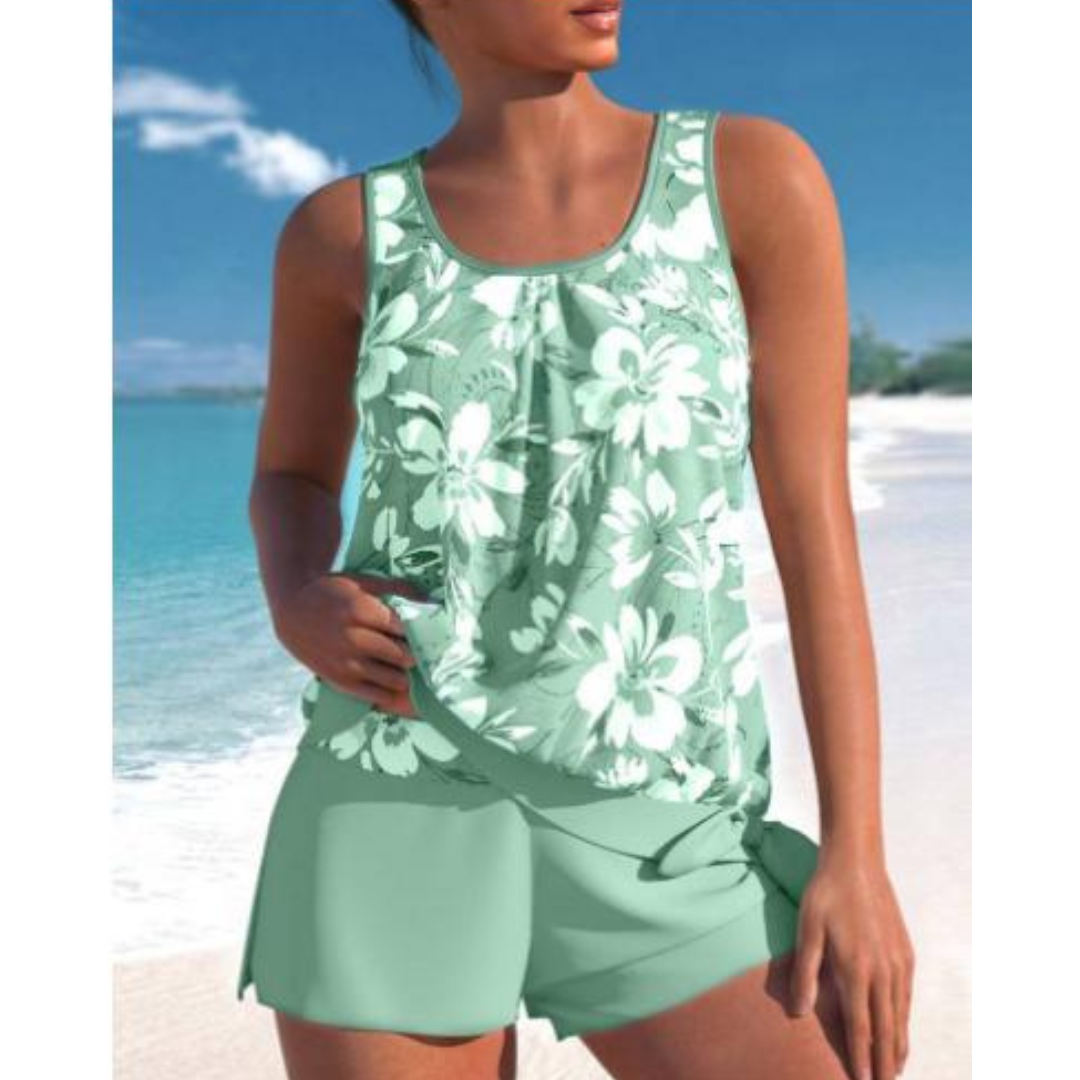 Breathable Tankini Set for Women – Stylish Swimwear