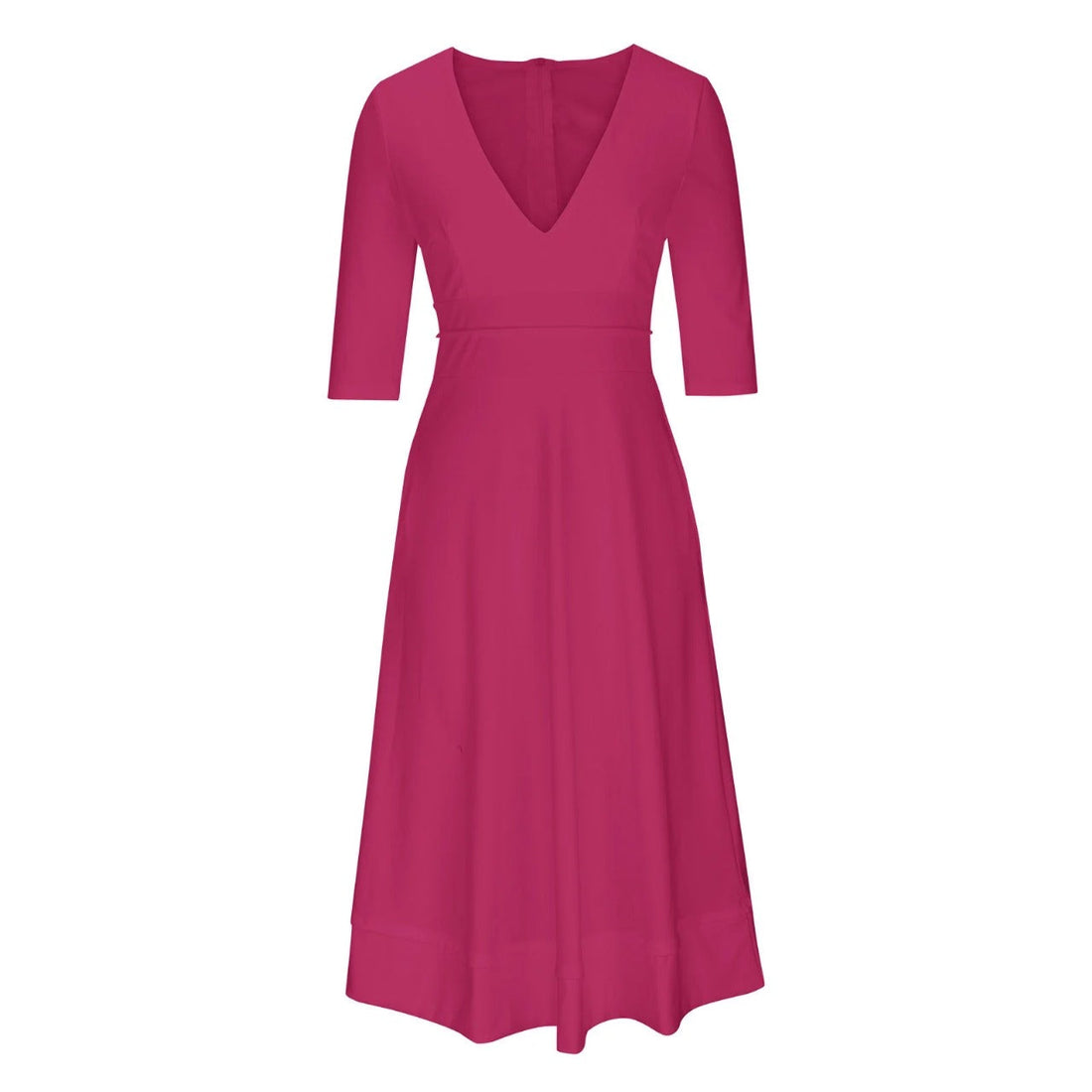 Elegant Midi Evening Dress for Women – Formal Occasions