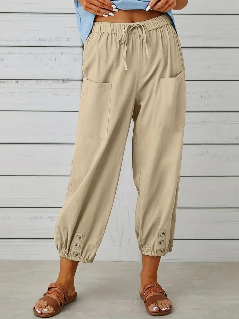 Casual Drawstring Summer Shorts for Women | Comfortable and Stylish