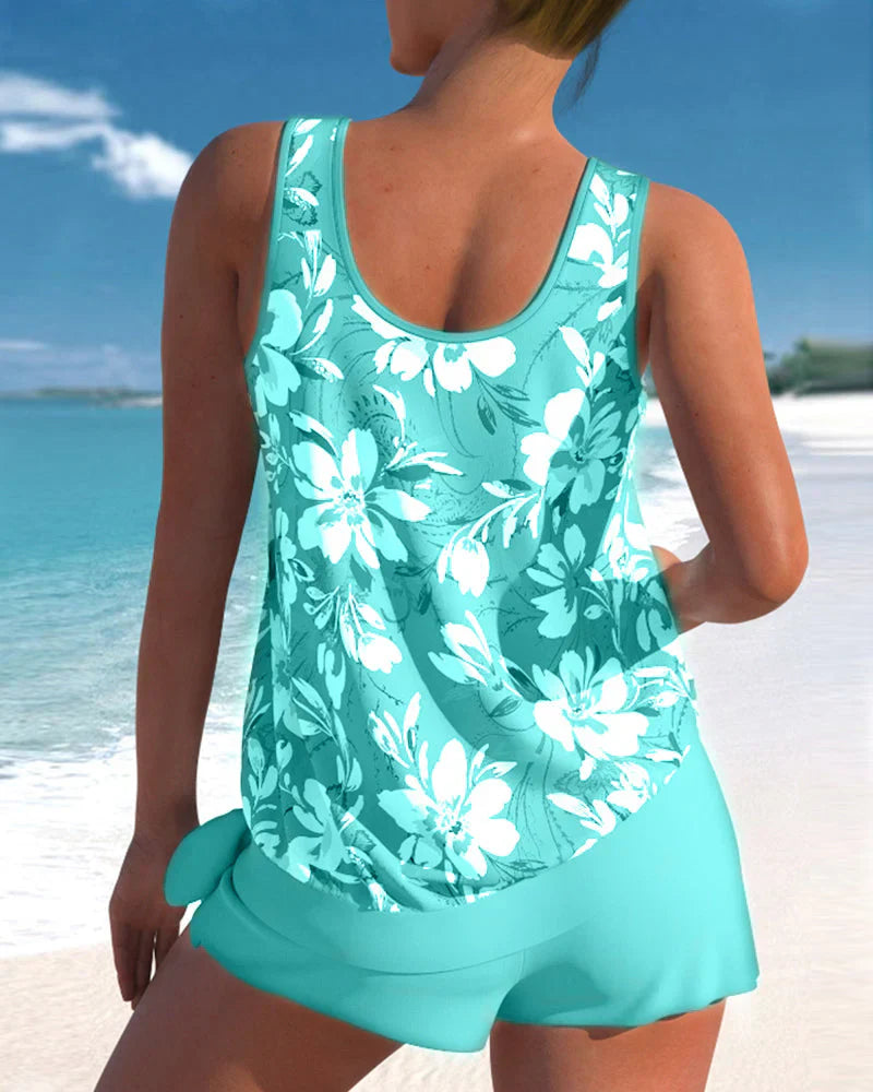Breathable Tankini Set for Women – Stylish Swimwear