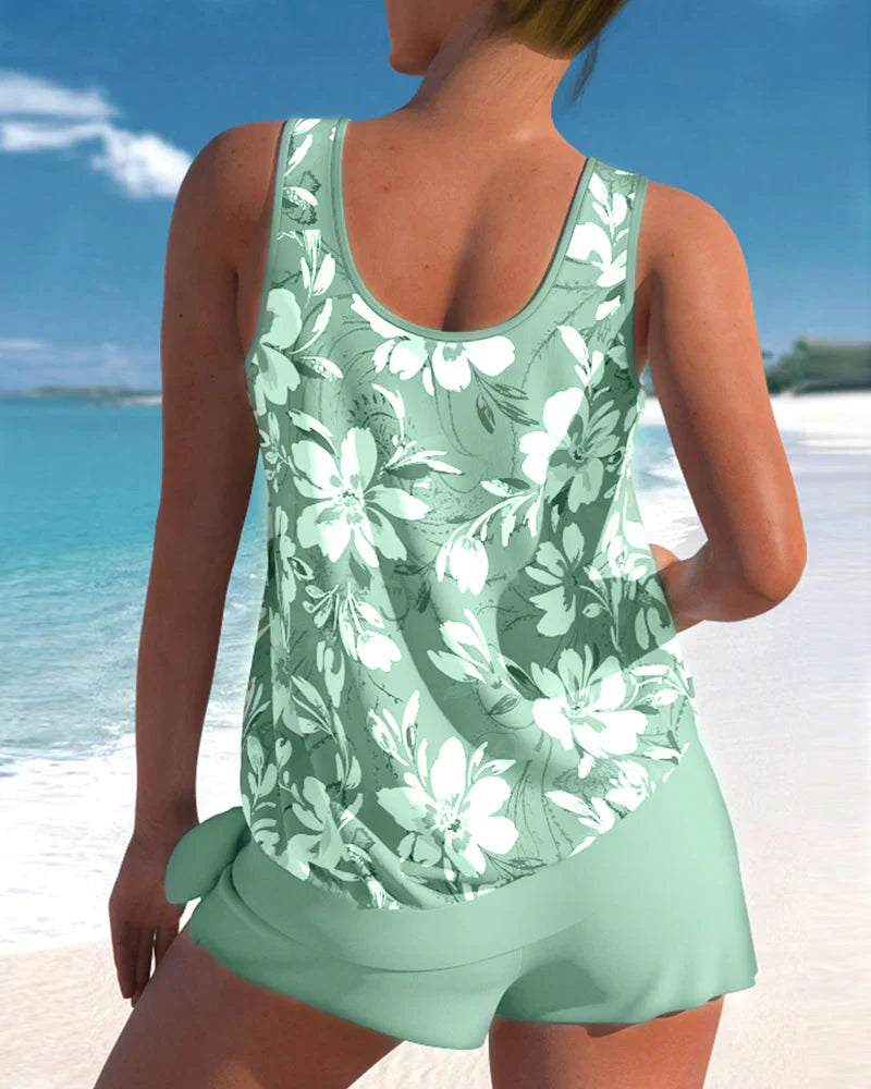 Breathable Tankini Set for Women – Stylish Swimwear