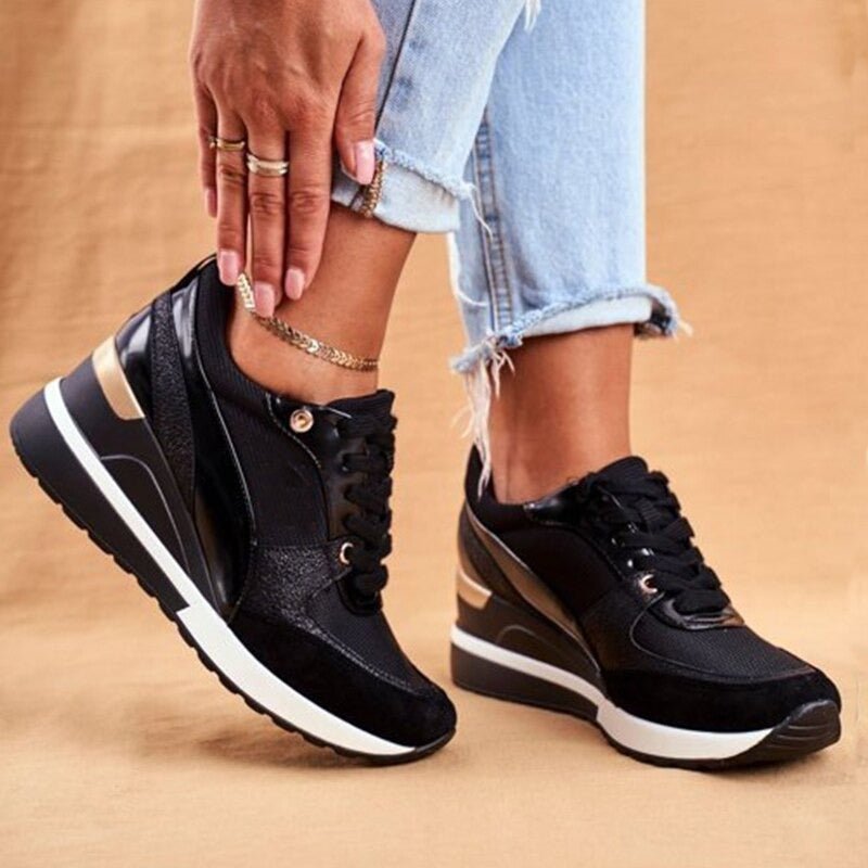 White Basket Sneakers with Casual Design for Women