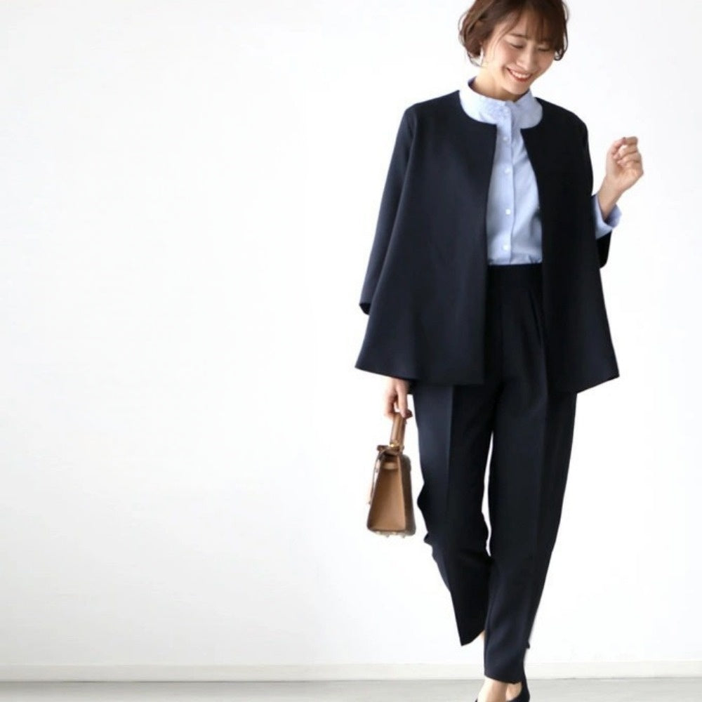 Two Piece Pantsuit with Top for Women - Dalila