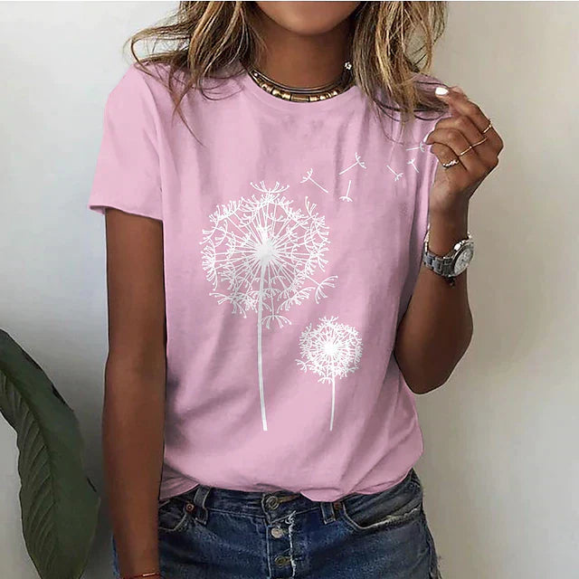 Breathable Summer T-Shirt for Women – Soft & Lightweight