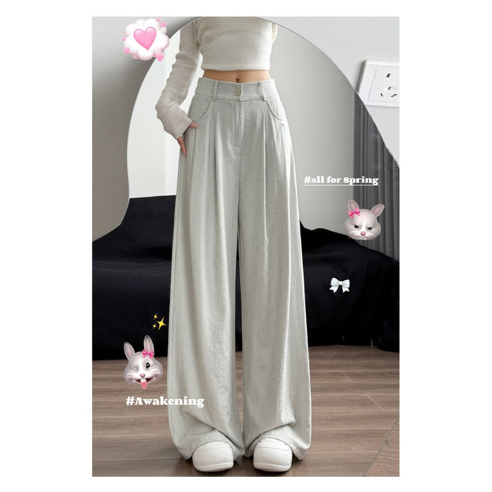 High Waist Wide Leg Pants for Women - Sara