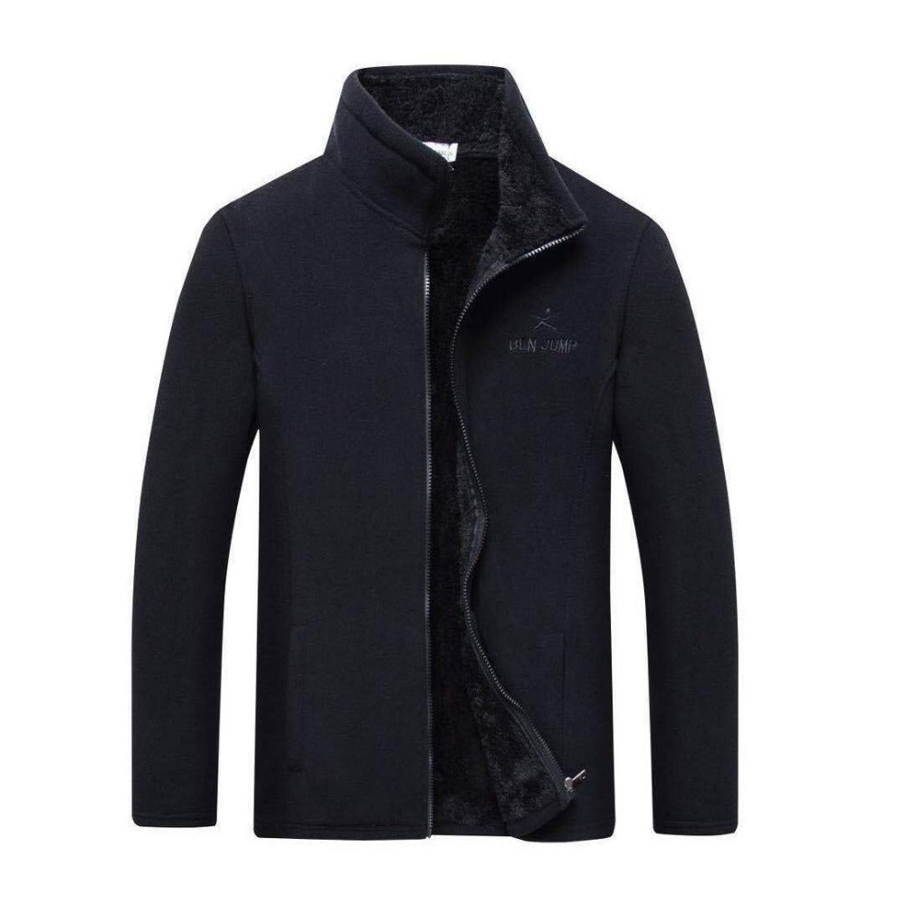 Fleece Lined Zip Up Jacket for Men - Antonietta