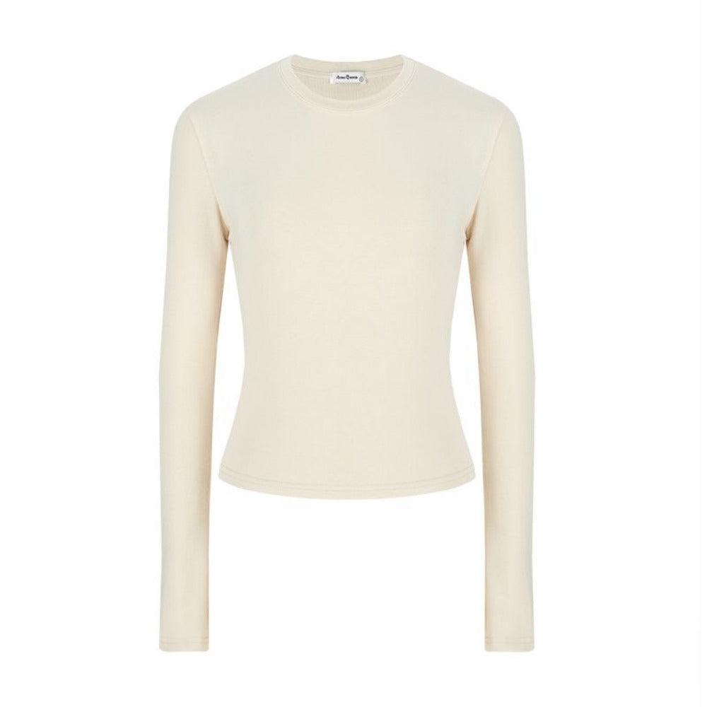 Long Sleeve Fitted T-Shirt for Women - Wanda