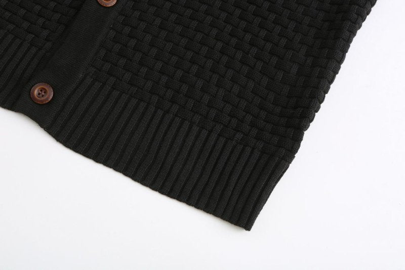 Men's V-Neck Cardigan | Knitting