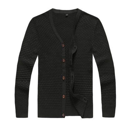 Men's V-Neck Cardigan | Knitting