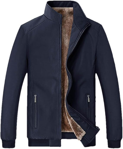 Men's Plush Lining Jacke | Dad's Wear