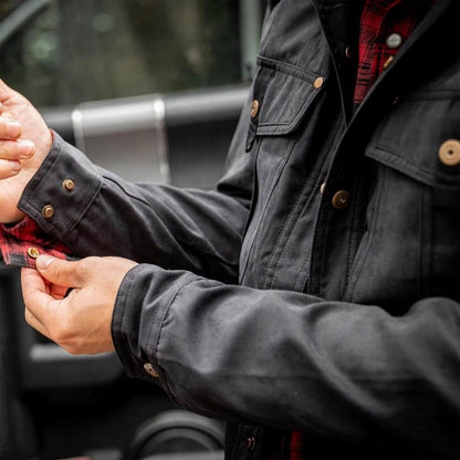 Men's Large Lapel Jacket | Plaid