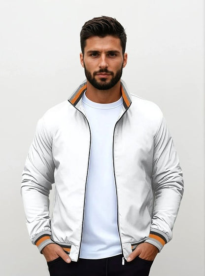 Men's Bomber Jacket | Stand Collar