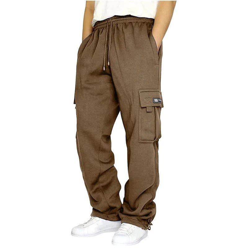 Men's Large Pockets Cargo Trousers | Loose