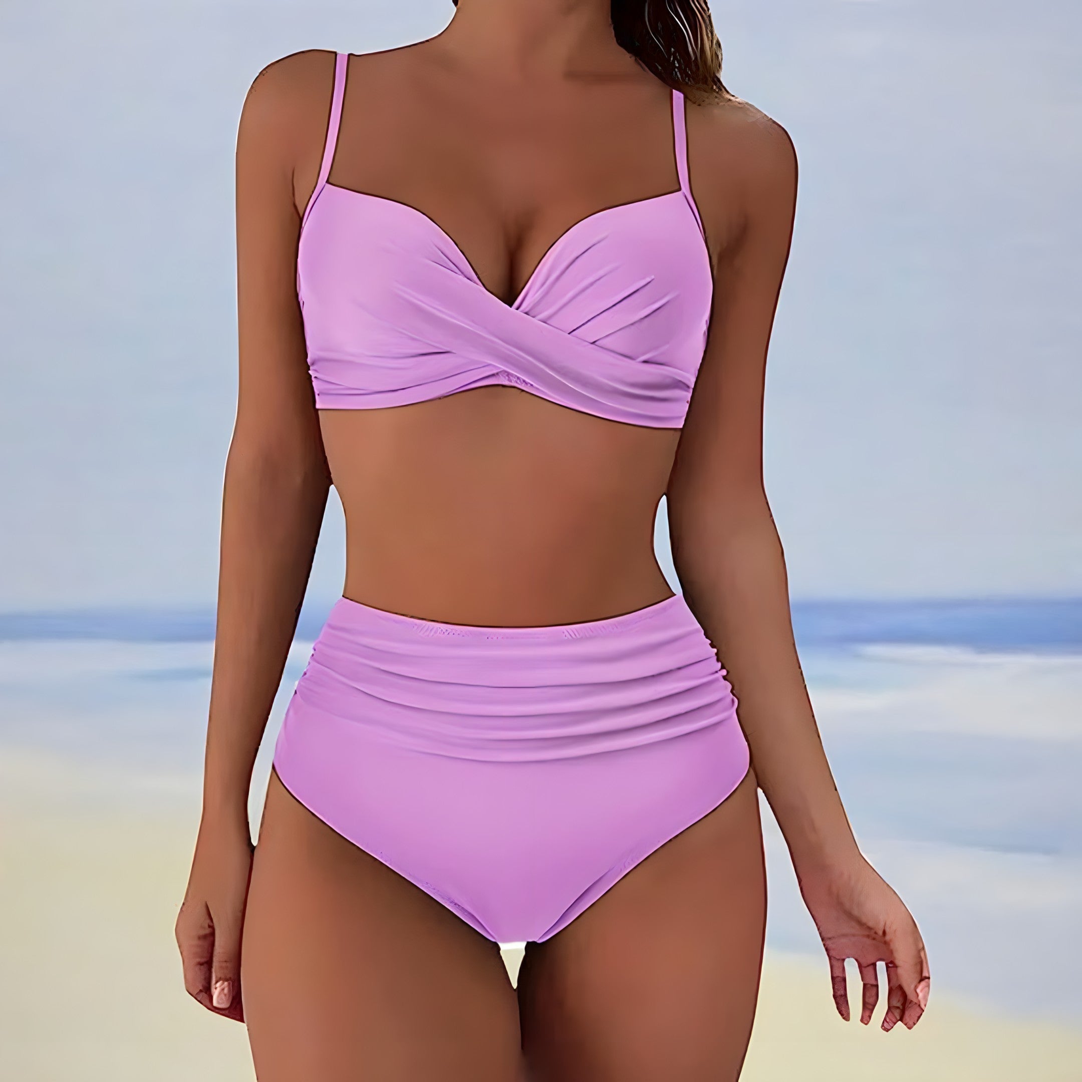Two-Piece Swimsuits for Women – High Waisted & Summer Ready