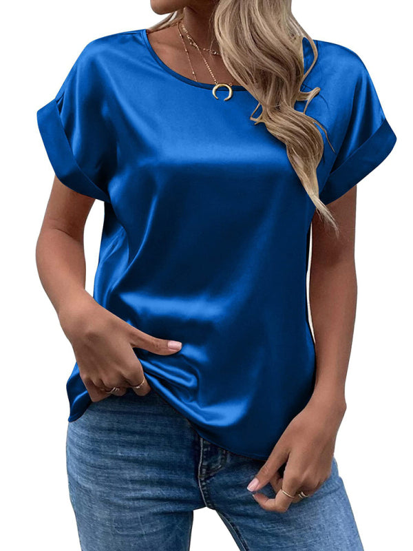 Casual Short Sleeve Summer Top for Women | Lightweight Everyday Style