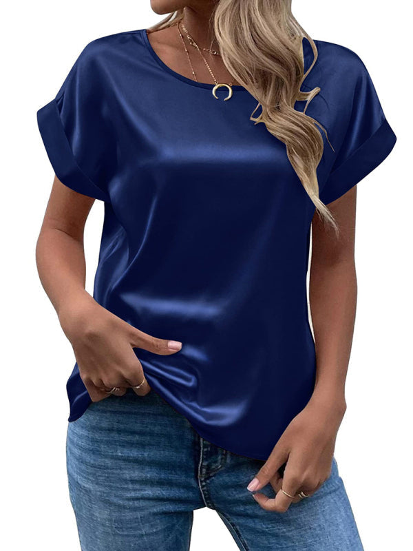 Casual Short Sleeve Summer Top for Women | Lightweight Everyday Style