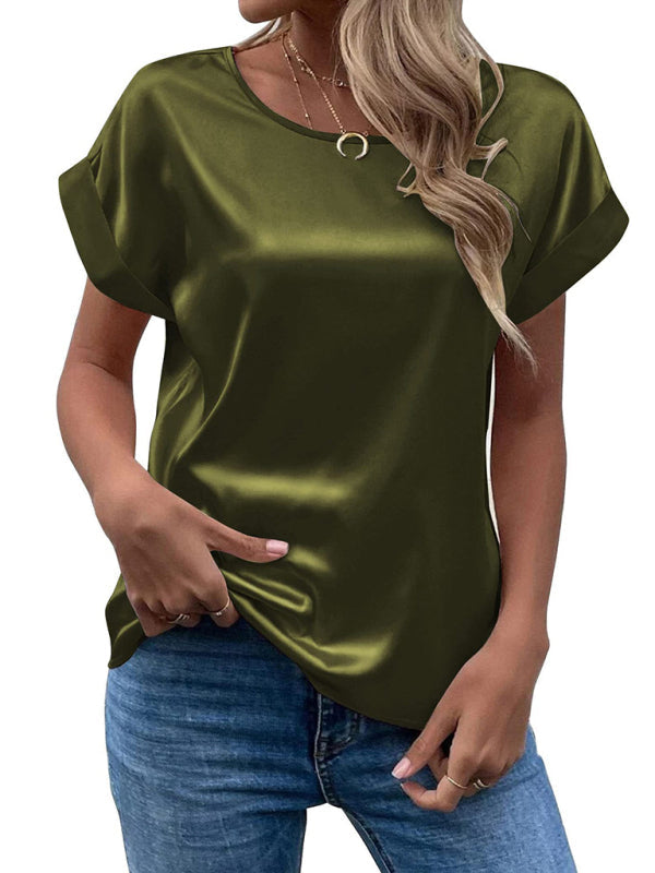 Casual Short Sleeve Summer Top for Women | Lightweight Everyday Style