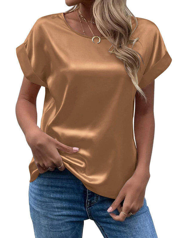 Casual Short Sleeve Summer Top for Women | Lightweight Everyday Style