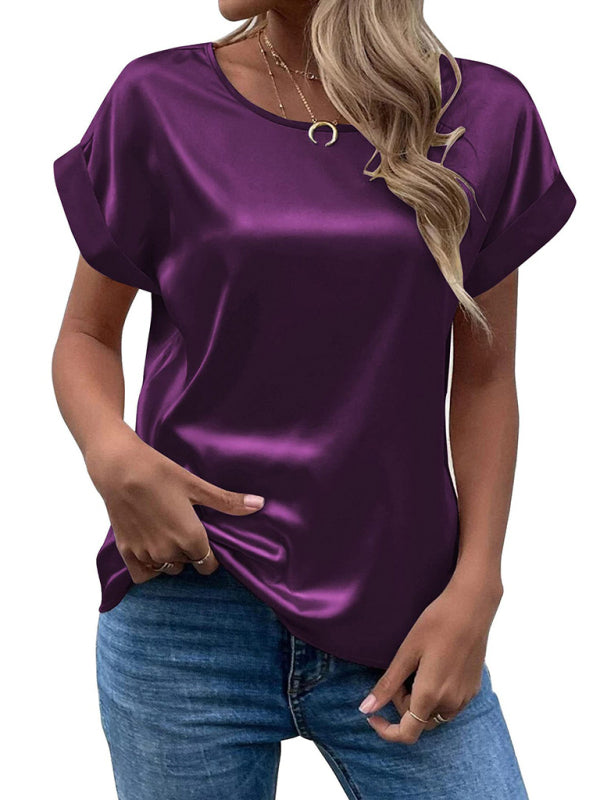 Casual Short Sleeve Summer Top for Women | Lightweight Everyday Style